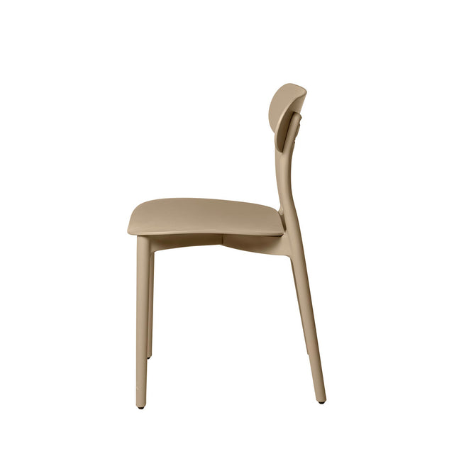 Silla Greta Beige | vista lateral | Somcasa Vlc | 00SL115525 | imagen 4