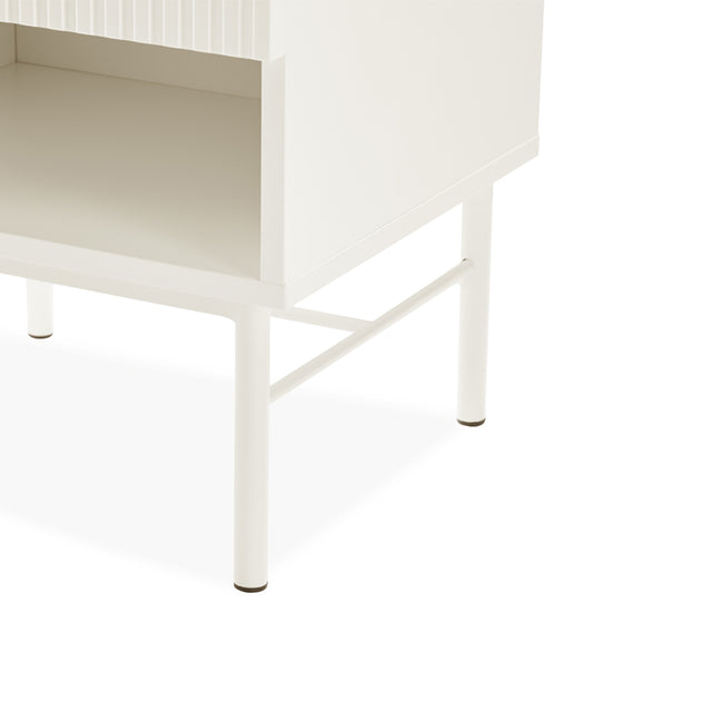 Mesita Oslo Perla 45 cm con 1 Cajones y Hueco de Somcasa Vlc - imagen 5