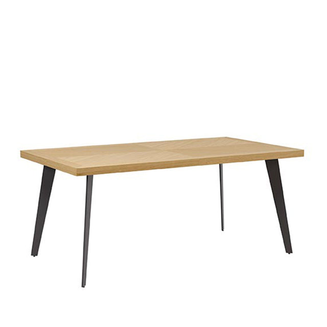 Mesa de Comedor Randy Fija Roble y Metal | vista secundaria | Somcasa Vlc | 00MS215414 | imagen 2