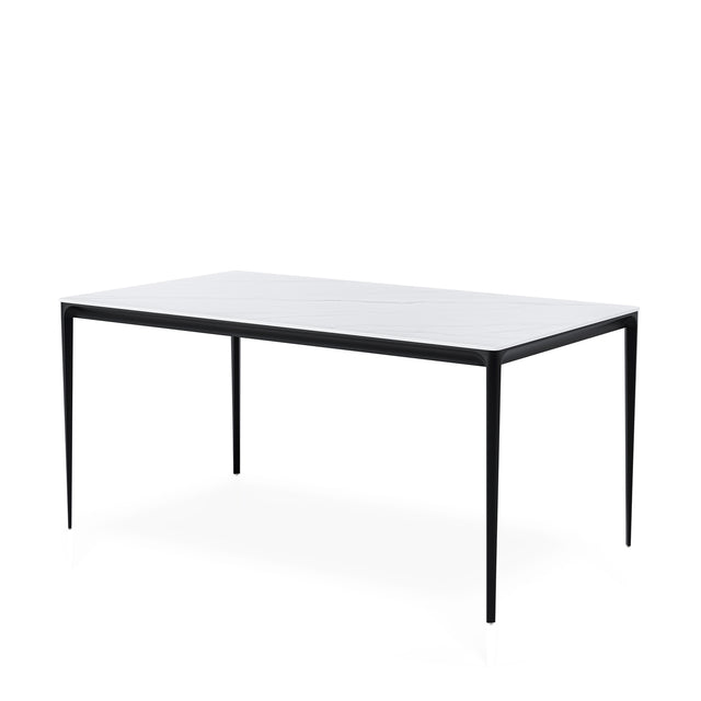 Mesa Arya 180 cm Rectangular Creta/Negro de Somcasa Vlc - imagen 6