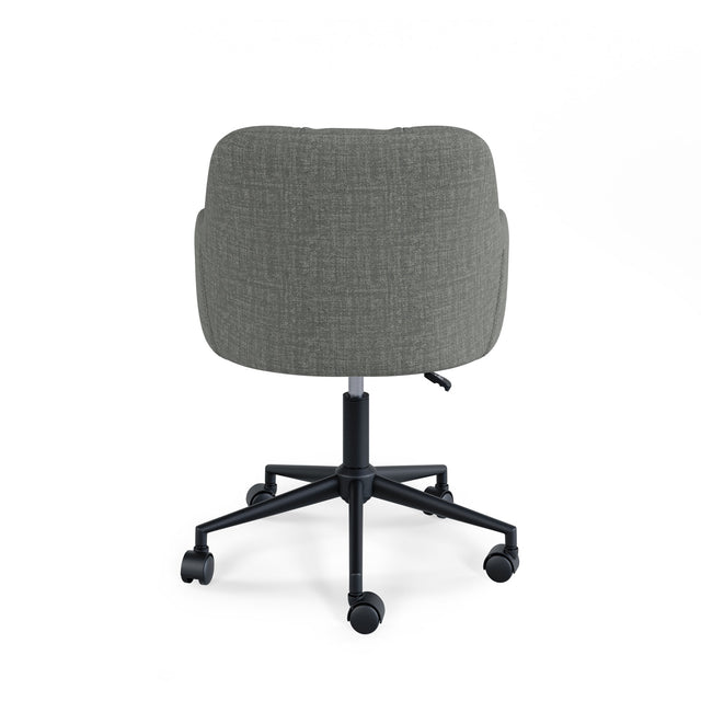 Silla Oficina Stanford Gris | vista lateral | Somcasa Vlc | 00OF100522 | imagen 4
