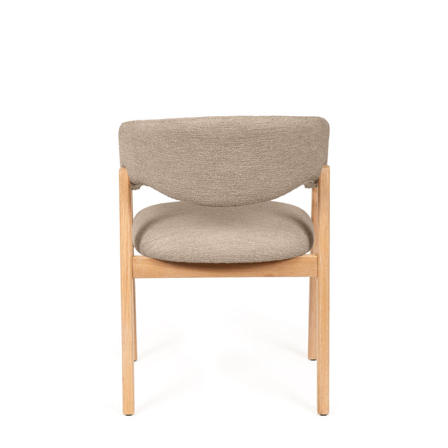Silla Yvanna Taupe | vista lateral | Somcasa Vlc | 00SL124130 | imagen 4