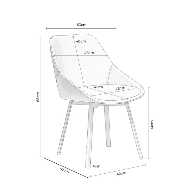 Silla Amelie Light Gris | detalle de materiales | Somcasa Vlc | 00SL109221 | imagen 7