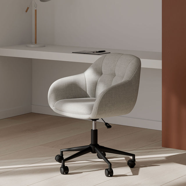 Silla Oficina Canterbury Gris claro | detalle de materiales | Somcasa Vlc | 00OF100721 | imagen 7