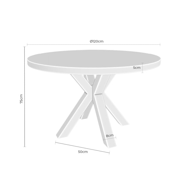 Mesa Beverly Red Roble y Metal | vista lateral | Somcasa Vlc | 00MS215014 | imagen 4