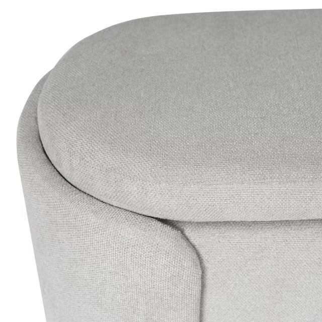 Puff Banqueta Bernice Gris | detalle de acabado | Somcasa Vlc | 00SF305721 | imagen 5