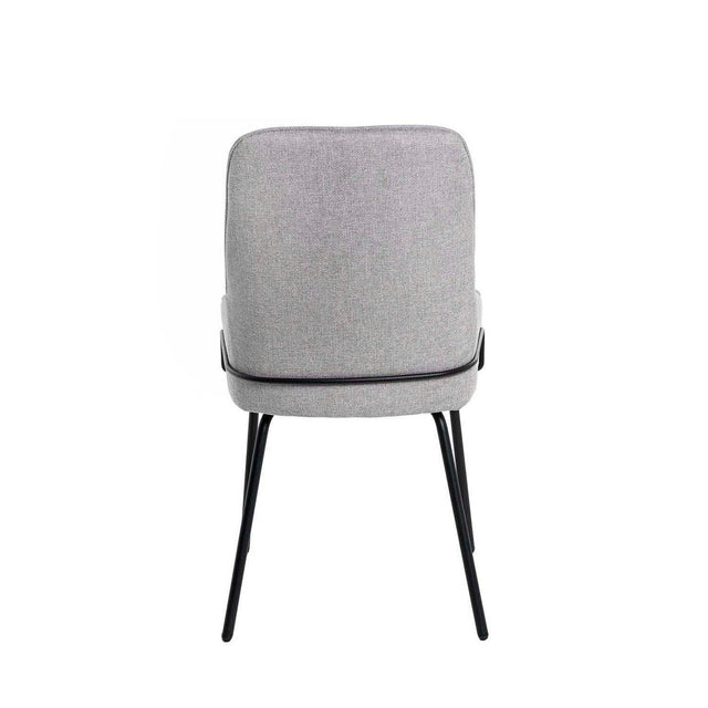 Silla Gwen Gris claro | vista lateral | Somcasa Vlc | 00SL114521 | imagen 4