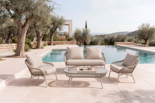 Set Salonica Sofá, Sillones y Mesa de centro Beige de Somcasa Vlc - imagen 10