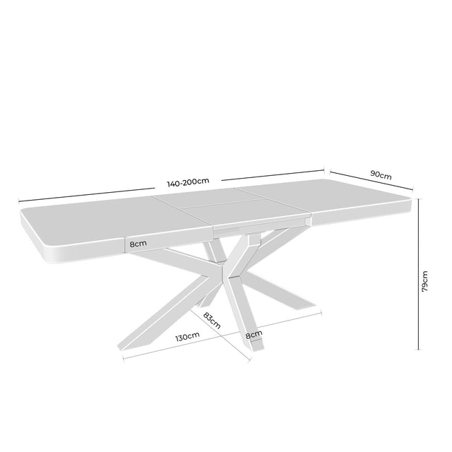 Mesa Gladys Rect Roble | composición decorativa | Somcasa Vlc | 00MS218114 | imagen 8