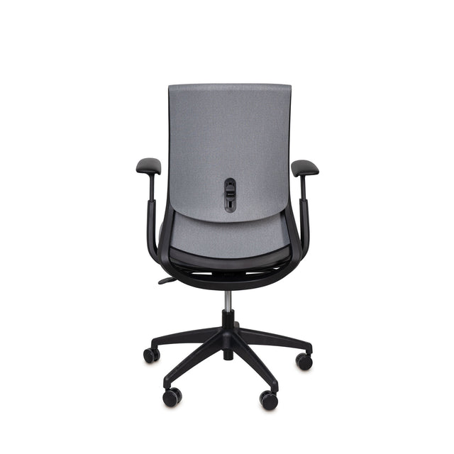 Silla Oficina Lancaster Gris | vista lateral | Somcasa Vlc | 00OF102021 | imagen 4