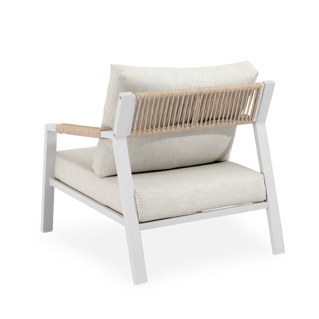 Set Muscat Sofá, Sillones y Mesa de centro Blanco de Somcasa Vlc - imagen 3
