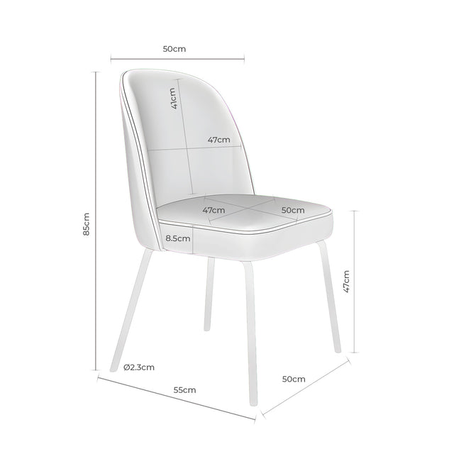 Silla Maxime Beige | detalle de acabado | Somcasa Vlc | 00SL120925 | imagen 5