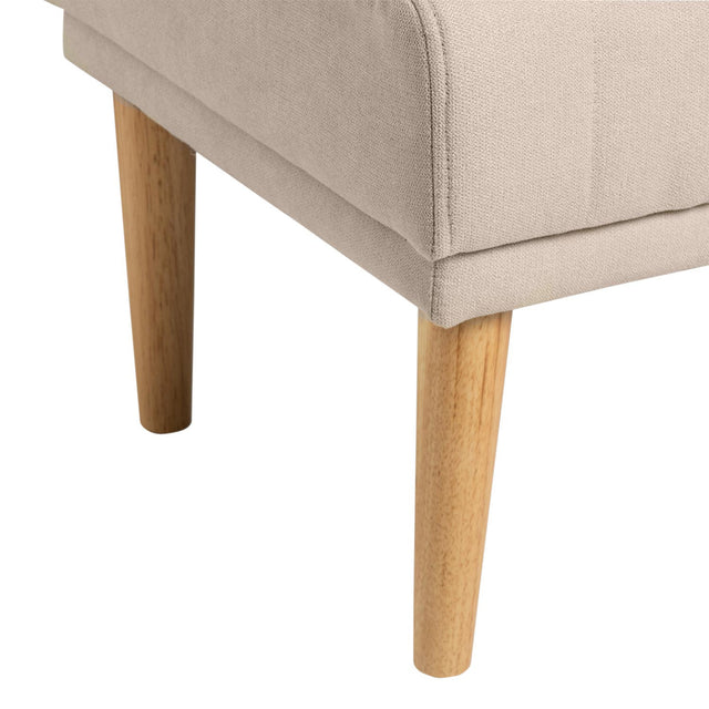 Puff Banqueta Bari Beige | detalle de diseño | Somcasa Vlc | 00SF303625 | imagen 3