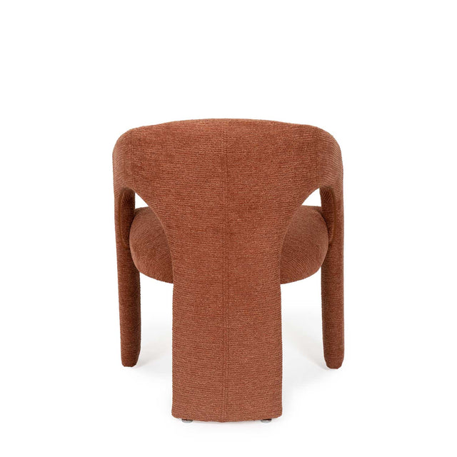 Silla Loretta Terracota Terracota | vista lateral | Somcasa Vlc | 00SL124334 | imagen 4