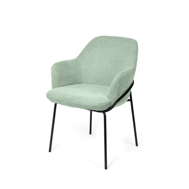 Silla Abigail Negra Verde con Patas negras | composición decorativa | Somcasa Vlc | 00SL118628 | imagen 8