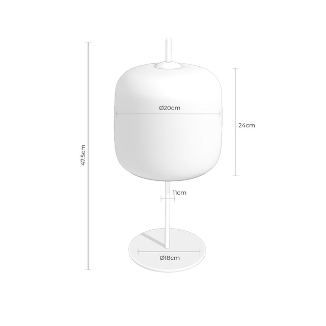 Lámpara de sobremesa Beniel Beige de Somcasa Vlc - imagen 6