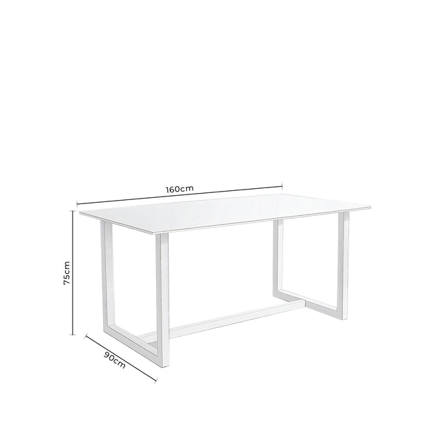 Mesa Audrey Blanco 160 cm de Somcasa Vlc - imagen 4