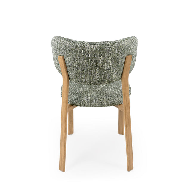 Silla Rumi Verde con Patas de madera | detalle de acabado | Somcasa Vlc | 00SL125628 | imagen 5