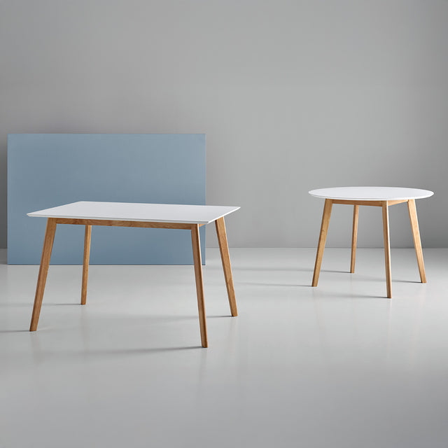 Mesa Monna Red Roble y MDF | detalle de diseño | Somcasa Vlc | 00MS201342 | imagen 3
