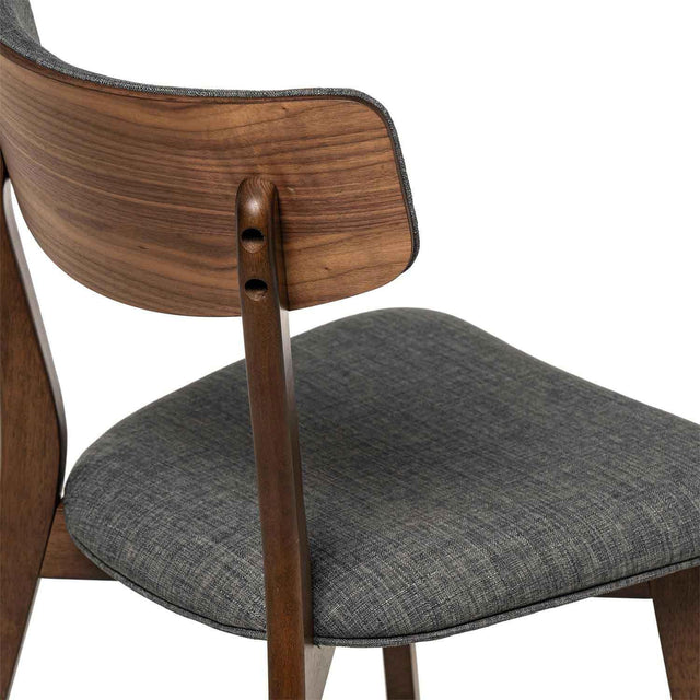 Silla Anais Dark Gris | detalle de acabado | Somcasa Vlc | 00SL102122 | imagen 5