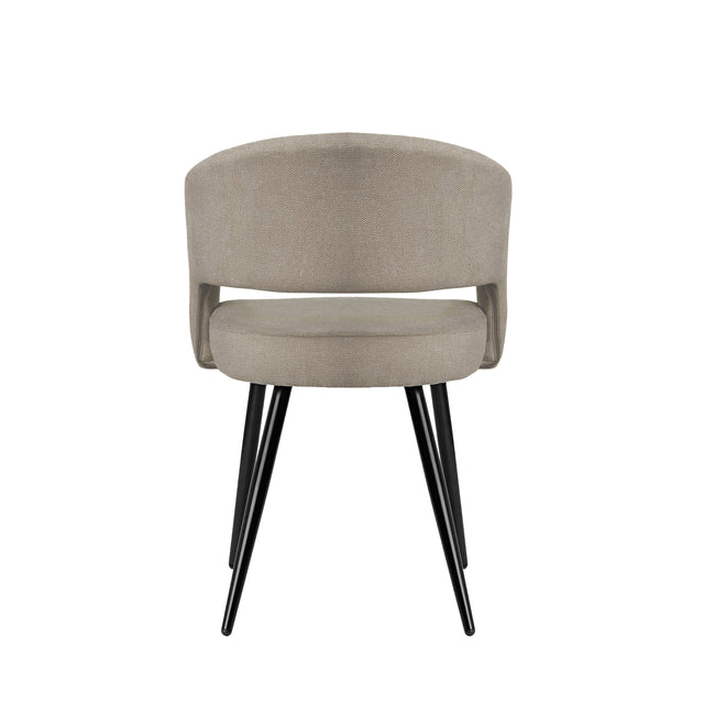 Silla Kora Taupe | vista lateral | Somcasa Vlc | 00SL112430 | imagen 4