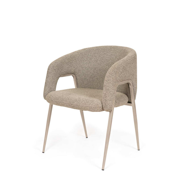 Silla Anneli Taupe Beige | detalle de materiales | Somcasa Vlc | 00SL126630 | imagen 7