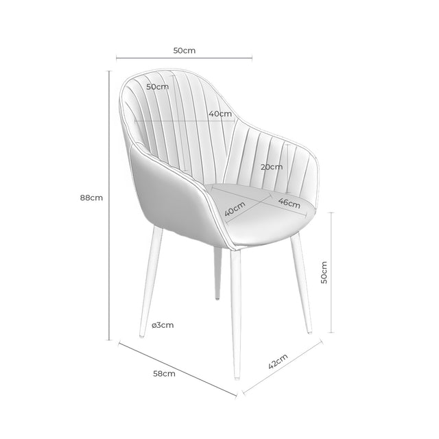 Silla Natalia Beige | detalle de acabado | Somcasa Vlc | 00SL113025 | imagen 5