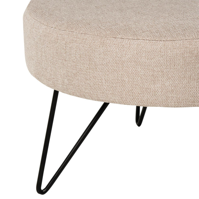 Puff Aron Beige | vista lateral | Somcasa Vlc | 00PF202725 | imagen 4
