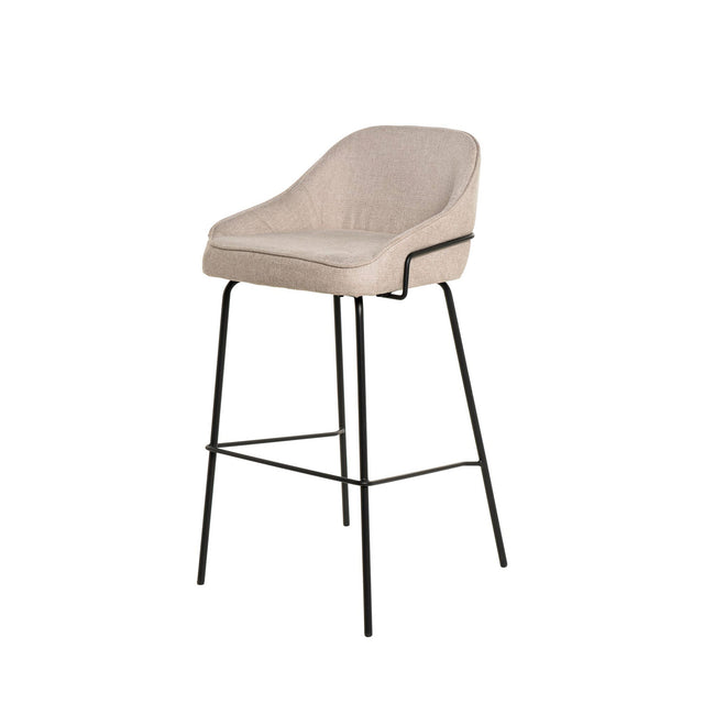Taburete Bajo Louis Beige | vista secundaria | Somcasa Vlc | 00SL114725 | imagen 2