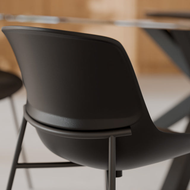 Silla Diletta Negro | detalle de acabado | Somcasa Vlc | 00SL122401 | imagen 5