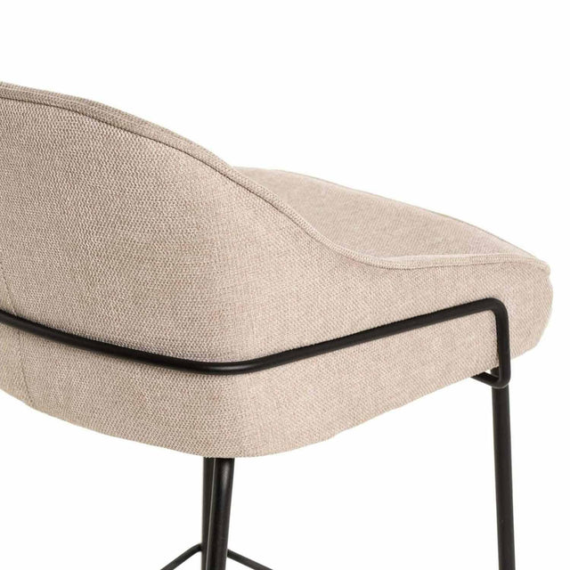 Taburete Bajo Arny Beige | detalle de acabado | Somcasa Vlc | 00SL114625 | imagen 5