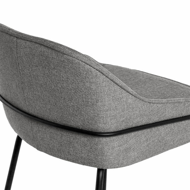 Taburete Bajo Arny Gris | detalle de acabado | Somcasa Vlc | 00SL114622 | imagen 5