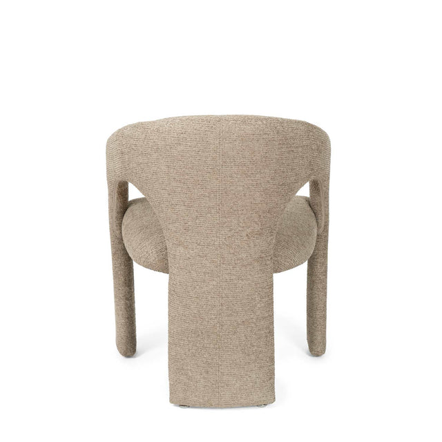 Silla Loretta Taupe | vista lateral | Somcasa Vlc | 00SL124330 | imagen 4