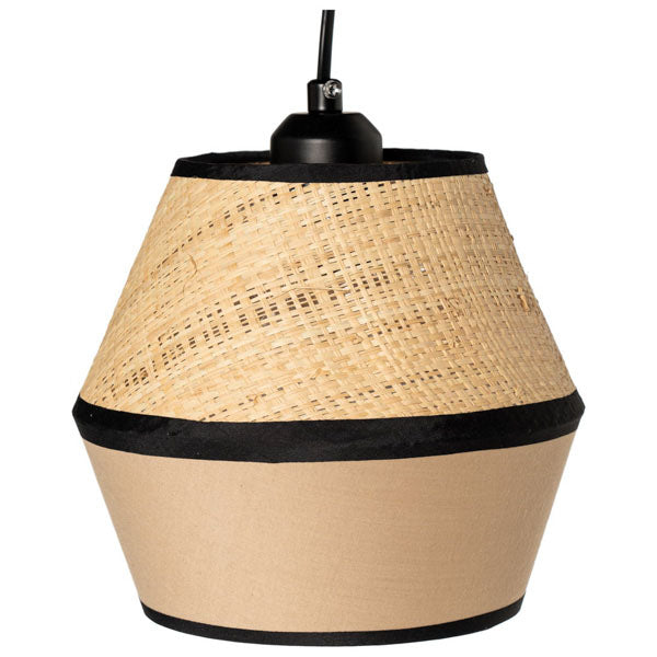Lámpara de sobremesa Rotta Natural/Negro de Somcasa Vlc - imagen 2