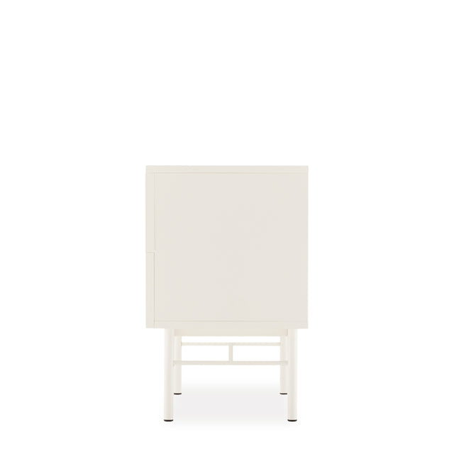 Mesita Oslo Perla 59 cm con 2 Cajones de Somcasa Vlc - imagen 2