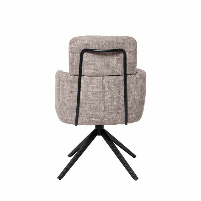 Silla Janice Taupe | vista lateral | Somcasa Vlc | 00SL120230 | imagen 4