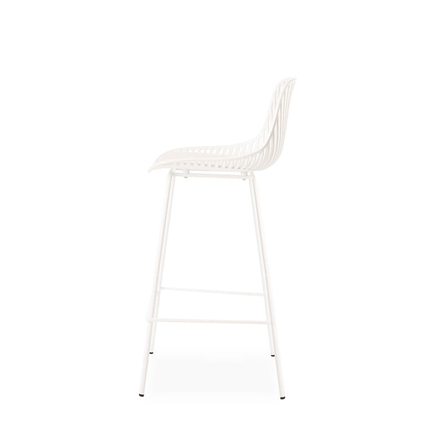 Taburete Alto Casper Blanco | detalle de diseño | Somcasa Vlc | 00SL124702 | imagen 3
