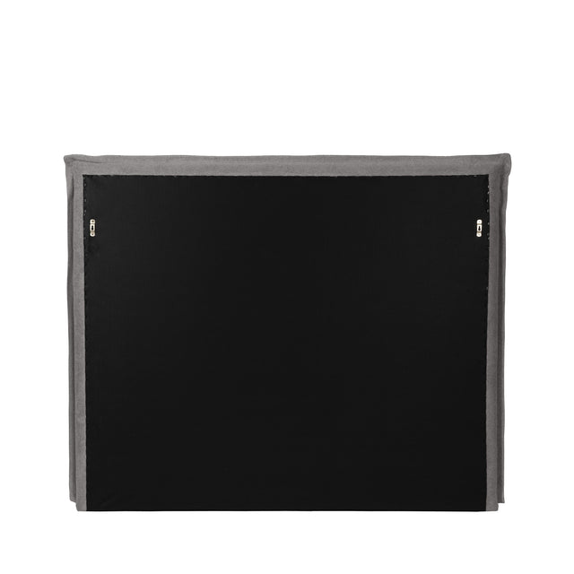 Cabezal Abrego 180 Tapizado Gris Oscuro | vista lateral | Somcasa Vlc | 00MB400422 | imagen 4