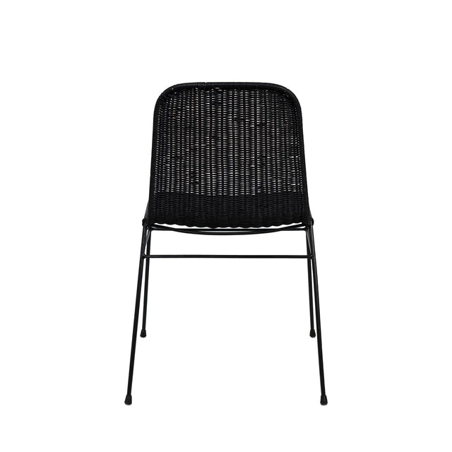 Silla Colette Negro | vista lateral | Somcasa Vlc | 00SL121701 | imagen 4