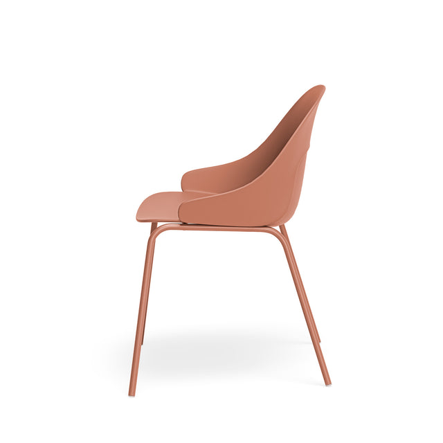 Silla Sephora Terracota Terracota | vista lateral | Somcasa Vlc | 00SL125034 | imagen 4