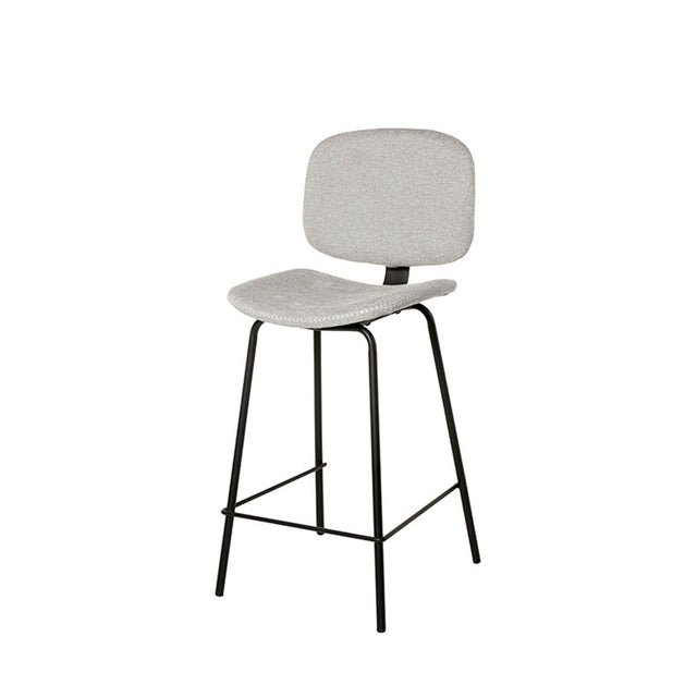 Taburete Bajo Logan Gris claro | vista principal | Somcasa Vlc | 00SL118321