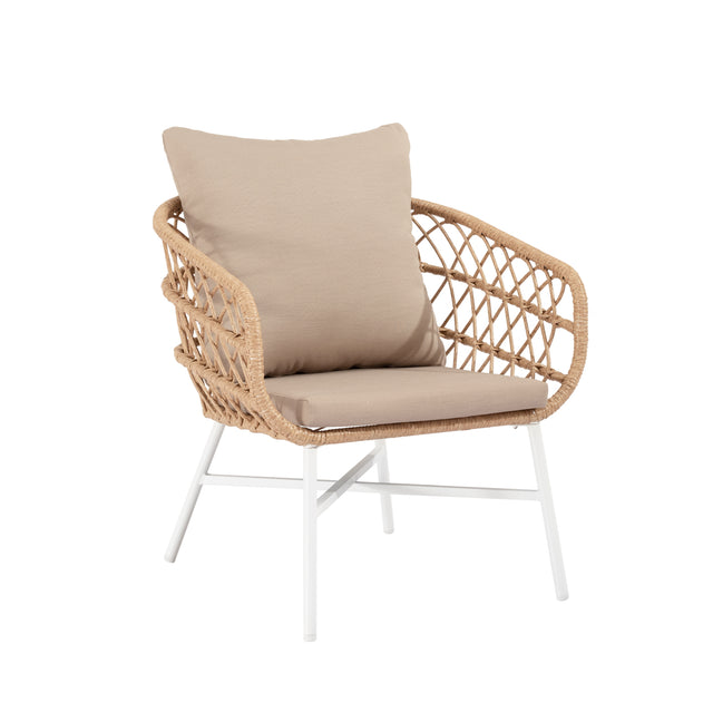 Set Perugia Sofá, Sillones y Mesa de centro Blanco de Somcasa Vlc - imagen 2