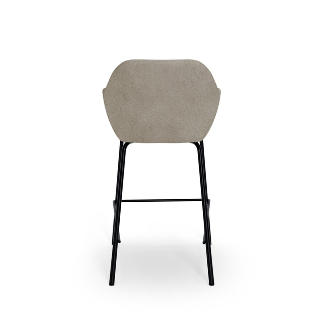 Taburete Bajo Jacob Taupe | vista lateral | Somcasa Vlc | 00SL127030 | imagen 4