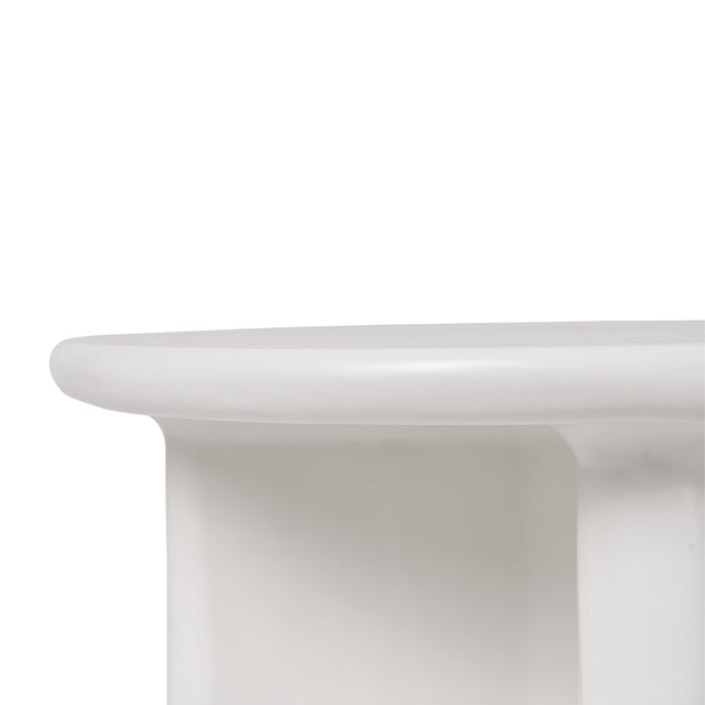 Mesa de centro Floyd 80 cm Blanco de Somcasa Vlc - imagen 4