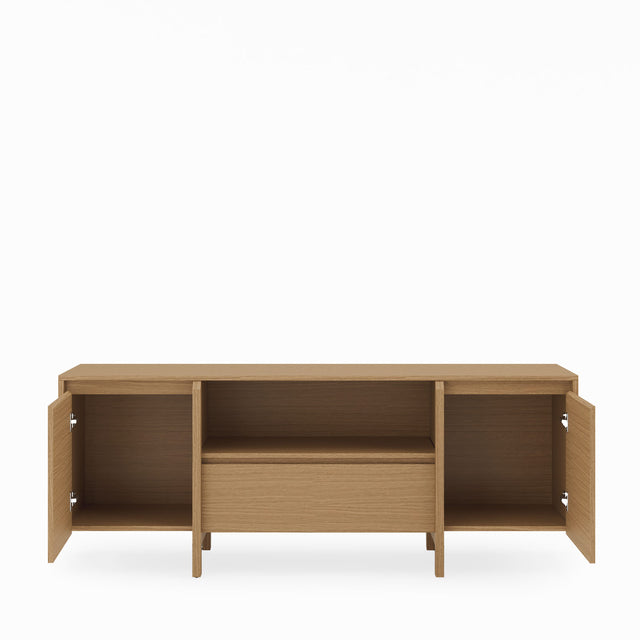Mueble TV Pacific Roble | vista lateral | Somcasa Vlc | 00MB522007 | imagen 4