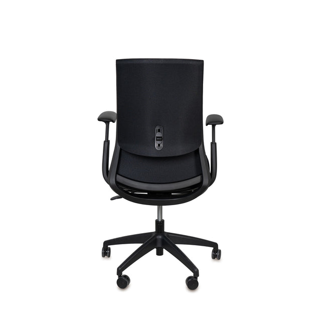 Silla Oficina Lancaster Negro | vista lateral | Somcasa Vlc | 00OF102001 | imagen 4
