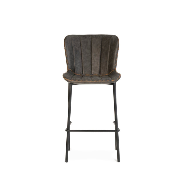 Taburete Bajo Jonas Gris | detalle de diseño | Somcasa Vlc | 00SL128422 | imagen 3