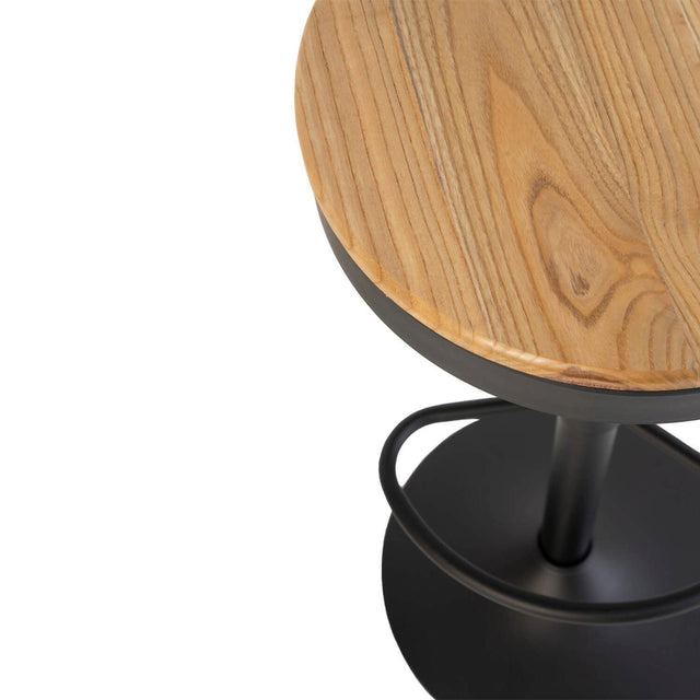 Taburete Bajo Barret Negro | detalle de diseño | Somcasa Vlc | 00SL105501 | imagen 3