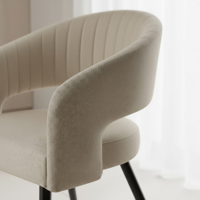 Silla Kora Beige | detalle de acabado | Somcasa Vlc | 00SL112425 | imagen 5
