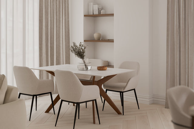 Silla Isabella Negra Beige con Patas negras | composición decorativa | Somcasa Vlc | 00SL113125 | imagen 8